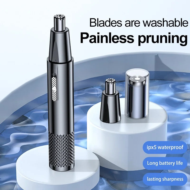 Electric Shaving Nose Ear Trimmer Safe Face Care Rechargeable Nose Hair Trimmer for Men Shaving Hair Removal Razor Beard