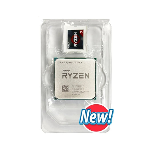 AMD Ryzen 7 5700X 3.4GHz 8-Core 16-Thread CPU – Zen 3, 7nm, 32MB L3 Cache, AM4 Socket, Gaming Desktop Processor