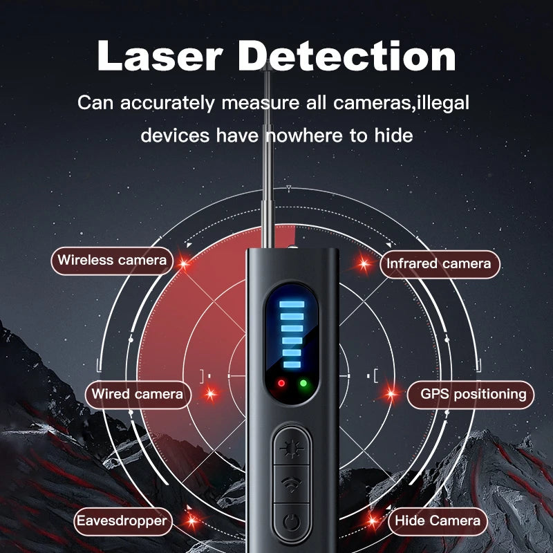 T18, hidden, camera, detector, camera detector, insect, and hidden camera detector, RF signal scanner, home wireless charging, office