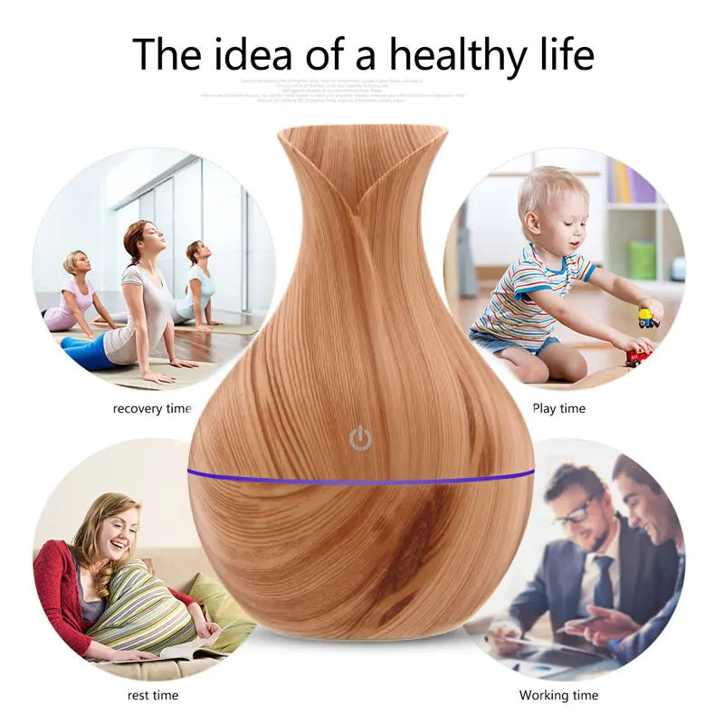 Aptus Praxis Color-Changing LED Ultrasonic Aromatherapy Diffuser