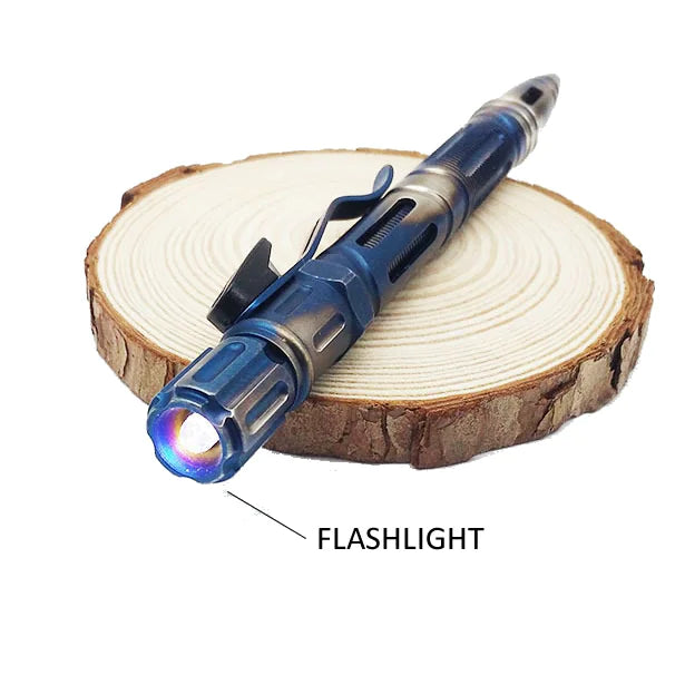 Tactical Multi-Function Outdoor Pen with Tungsten Tip