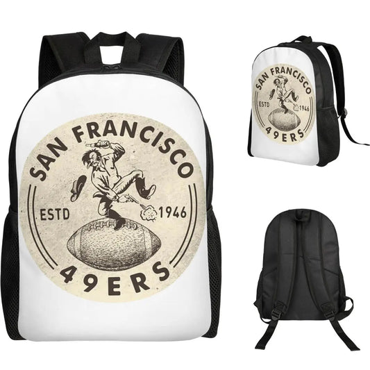 Large Capacity School Book Bag and Shoulder Bag