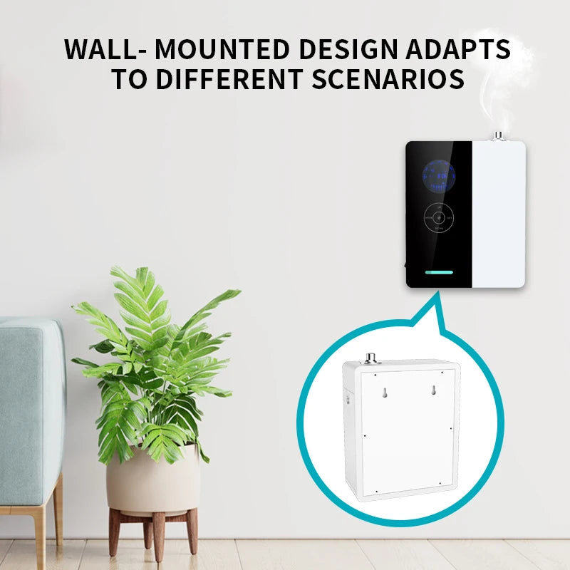 VanGogh360 Coverage of 1800 Square Feet Perfume Wifi Diffuser Electric Environmental Fragrance Air Freshener HVAC Smart Home