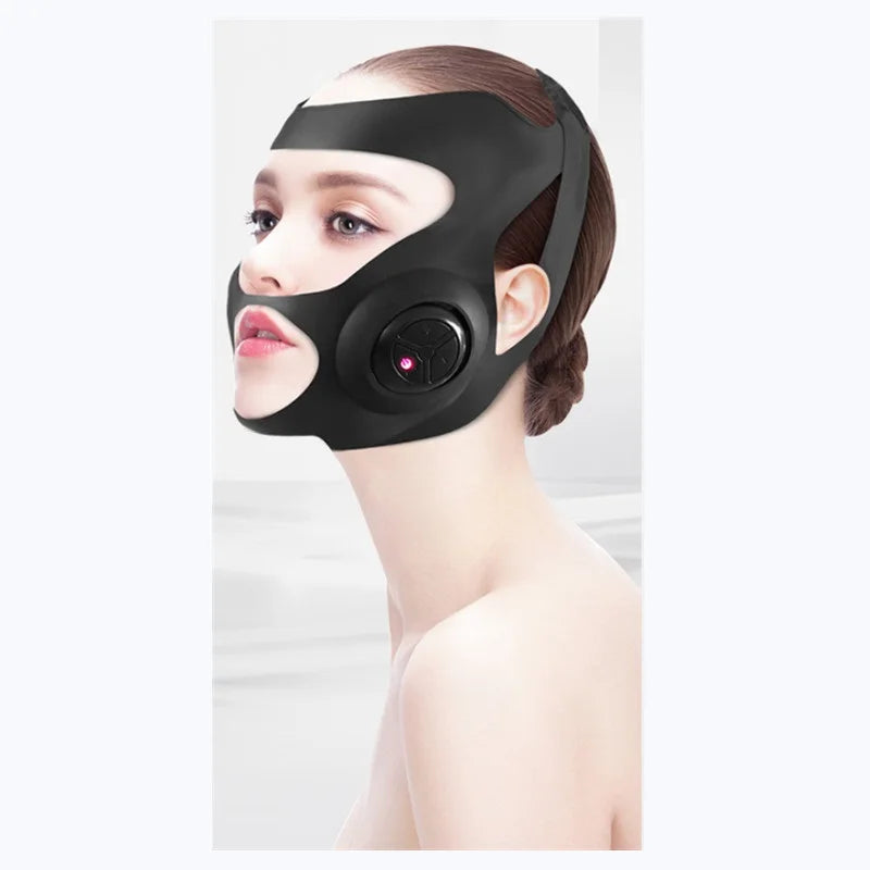 Massager Facial Lifting Machine V-Line Lift Up Bandage Therapy Device Electric V-shaped Thin Face Slimming Cheek Mask