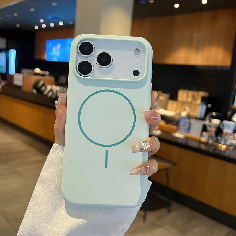 Mobile & Tablet Light Cyan iPhone17 Pro Max