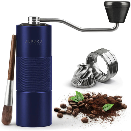 Manual Coffee Grinder (Blue)