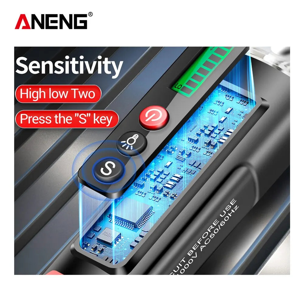 ANENG VC1010 Digital Smart AC/DC Voltage Detectors Non-Contact Tester Pen Meter 12-1000V Current Electric Sensor Test Pencil