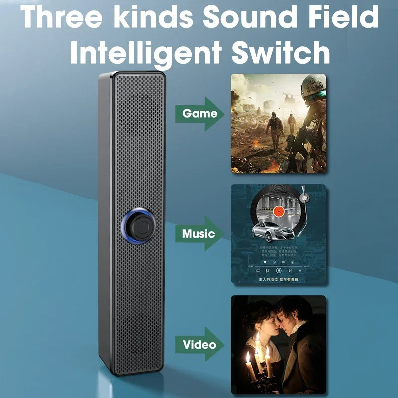 Aptus Praxis AudioBar | 4D Wired Surround Soundbar