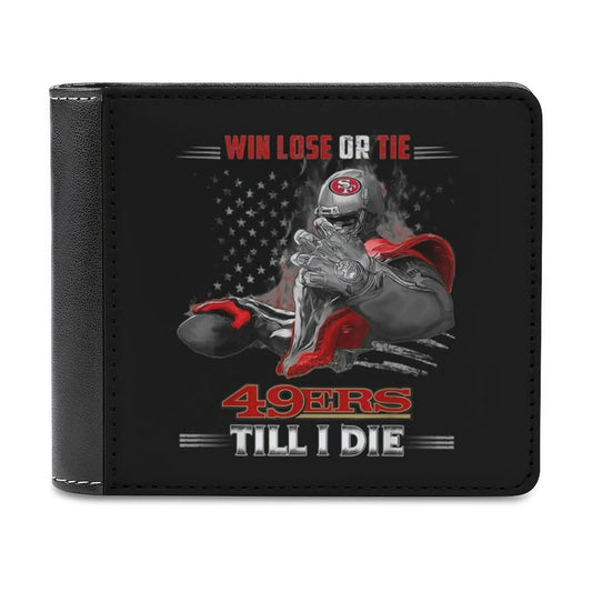 Leather Short Slim Wallet