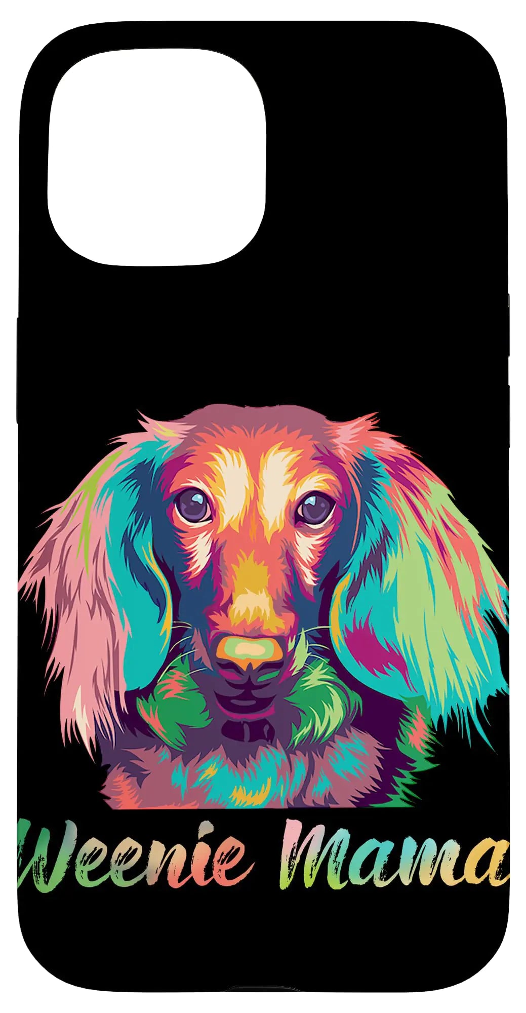 iPhone 15 Dachshund Mom Case Weiner dog Women gift Case