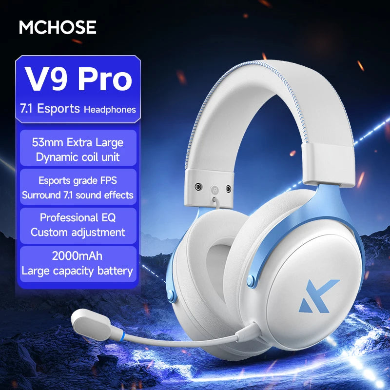 Audio & Music V9 Pro-7.1 White