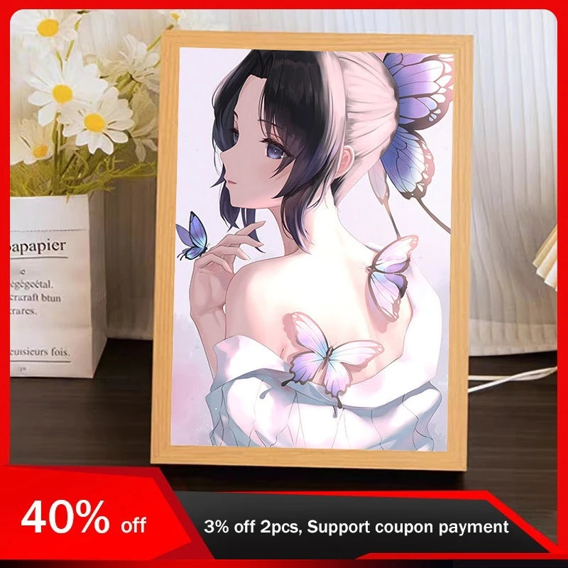 3D Anime LED Lights Painting