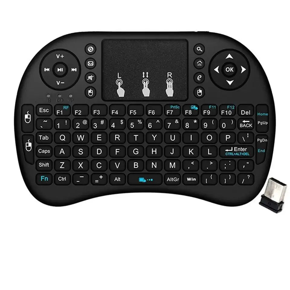 I8 2.4G Mini Wireless Keyboard with Air Mouse Touchpad Remote for Android TV Box PC Smart TV