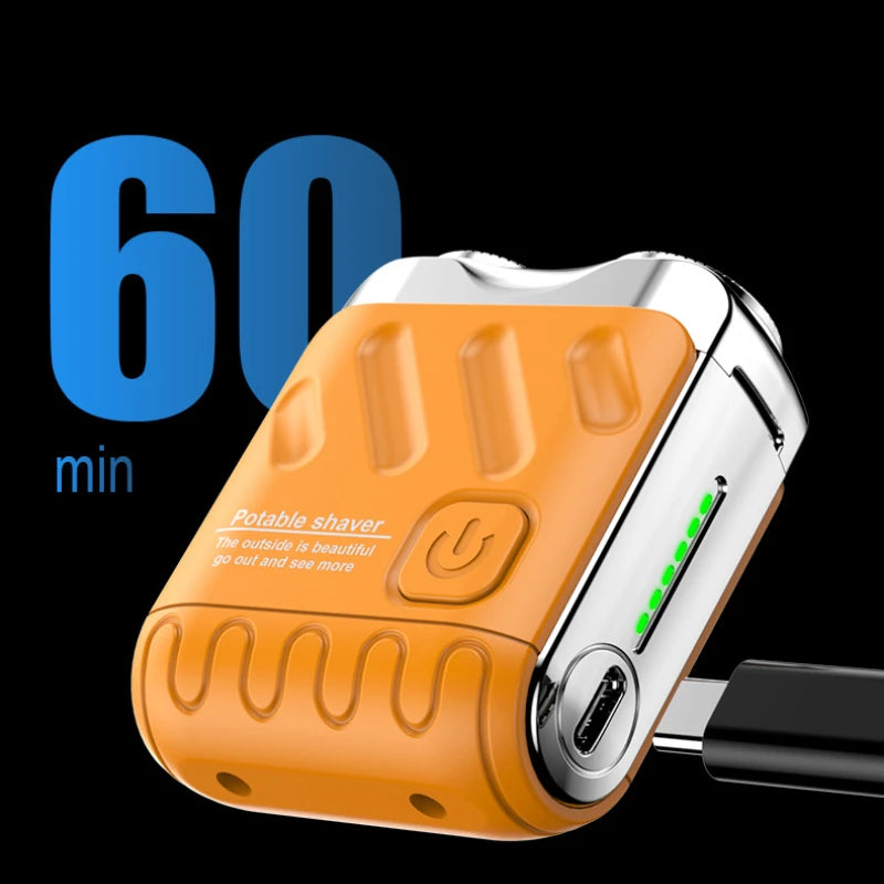 Electric Shaver Mini Portable Electric Waterproof Type-c Rechargeable
