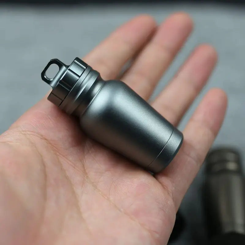 Aluminum Alloy Waterproof Capsule Bottle