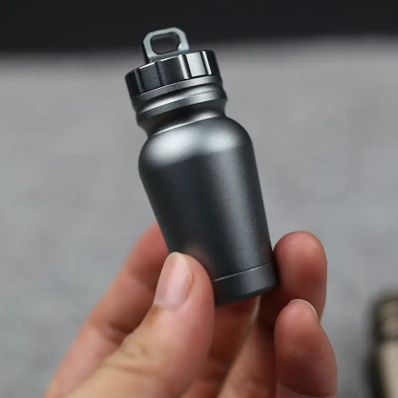 Aluminum Alloy Waterproof Capsule Bottle