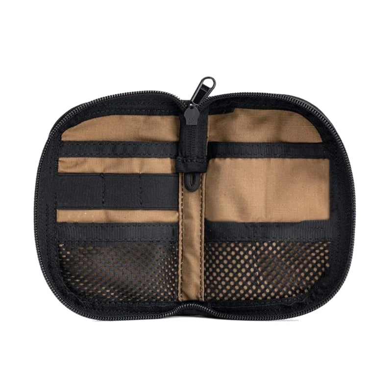 1PC Practical Nylon Carry All Wallet with Integrated Tool Storage for Travel Accessibility Secure Tool and Card Organization