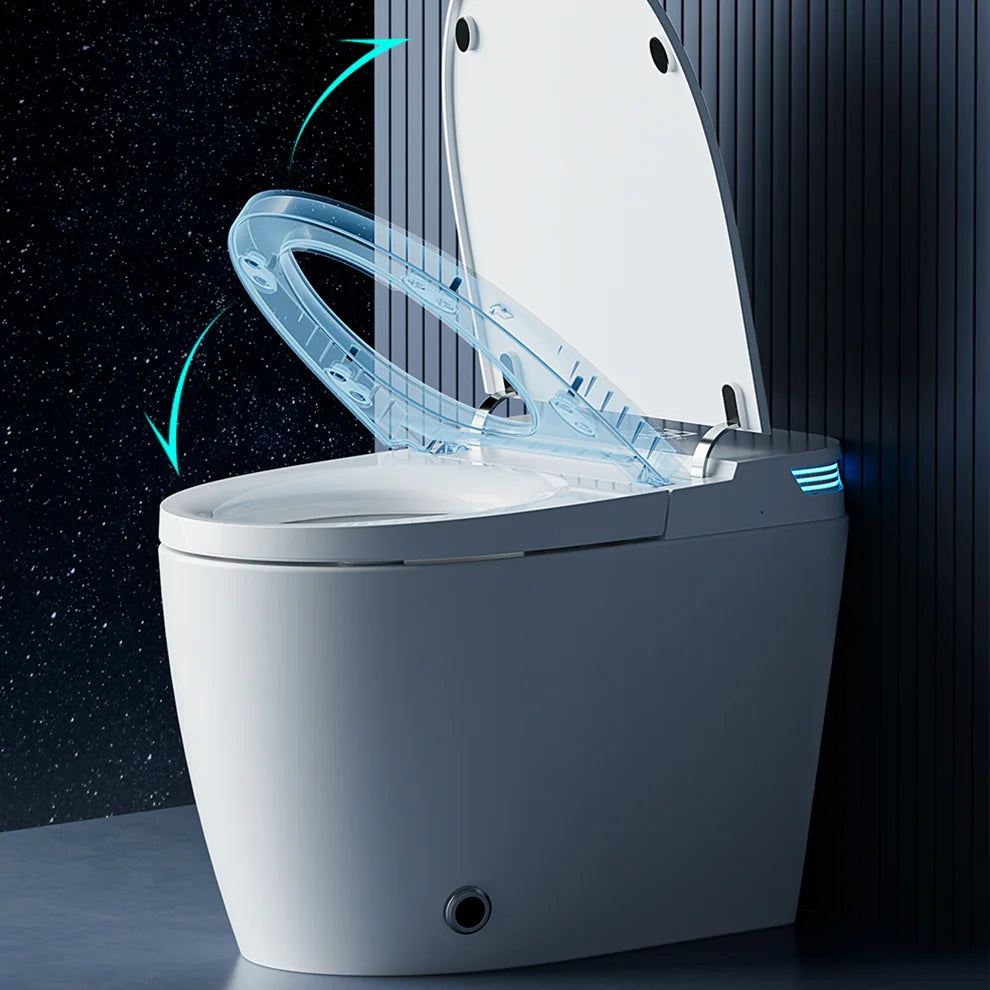 Luxury Modern Intelligent Smart Bidet, Toilet With, Smart, Sensor, Flush Heated, Seat Auto Open Lid, S-Trap, WC For The Bathroom,