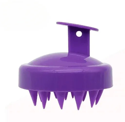 Silicone Shampoo Brush Head Scalp Massage Comb Hair Washing Comb Body Massage Brush Bath Shower Brush Salon Hairdressing Tool