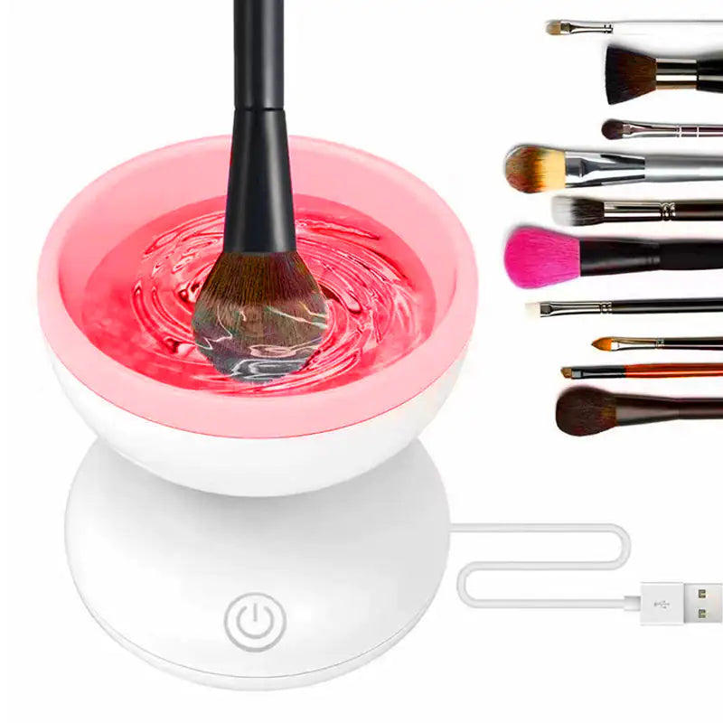 Aptus Praxis Portable USB Makeup Brush Cleaner: Quick & Gentle