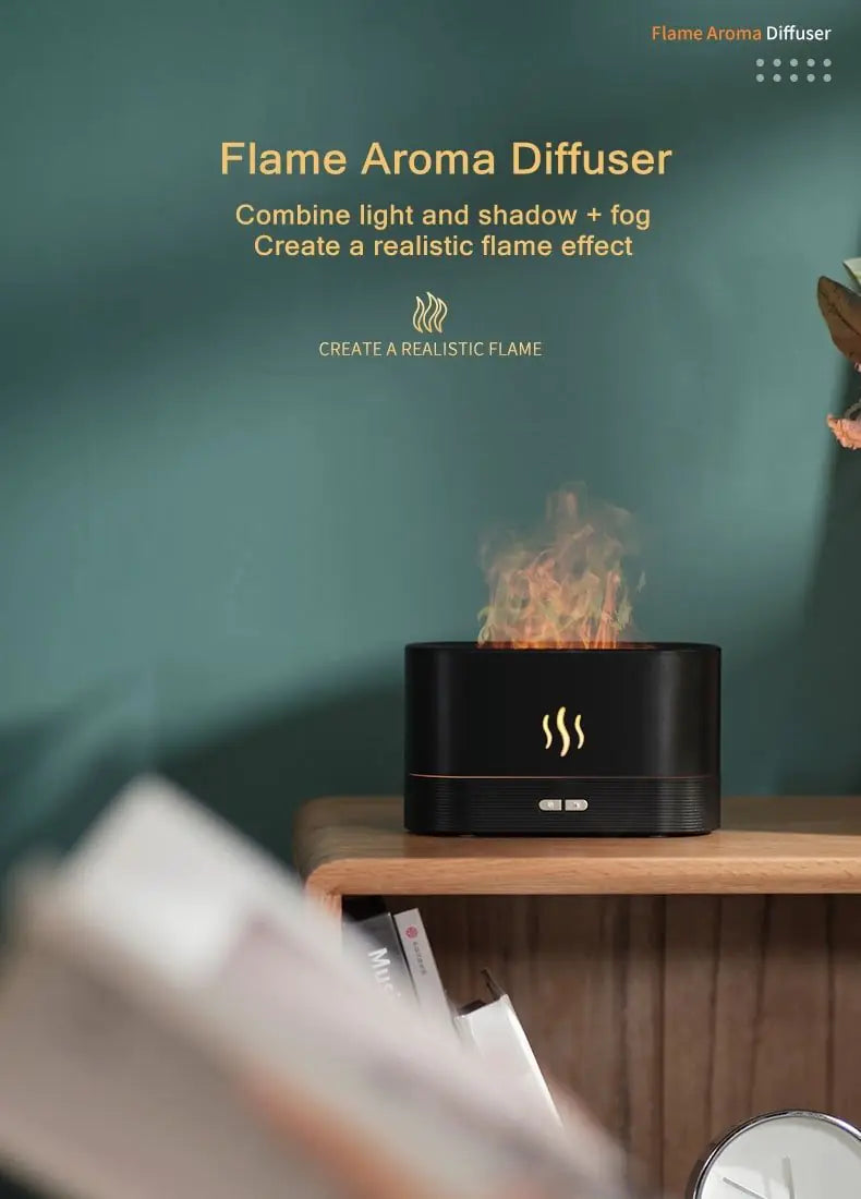 SonicAroma Flame USB Diffuser