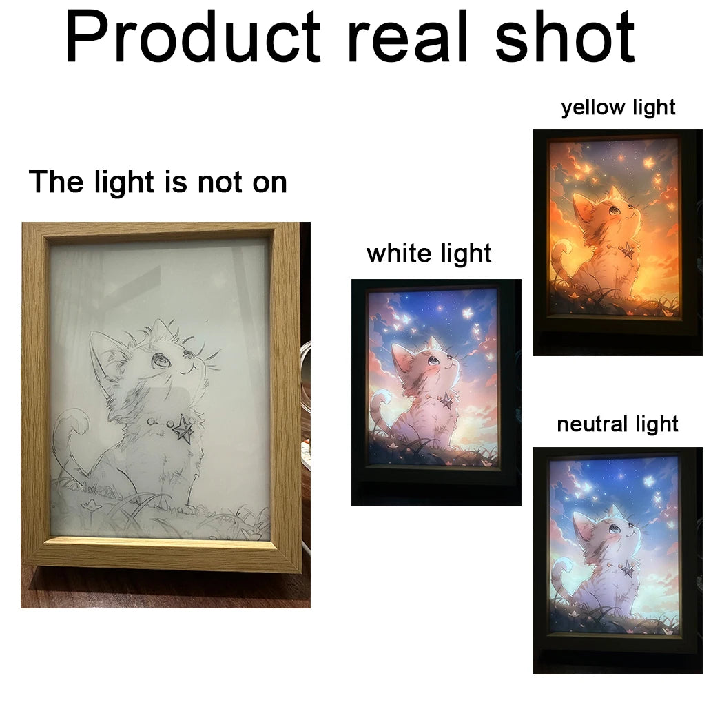 LED Night Light Painting