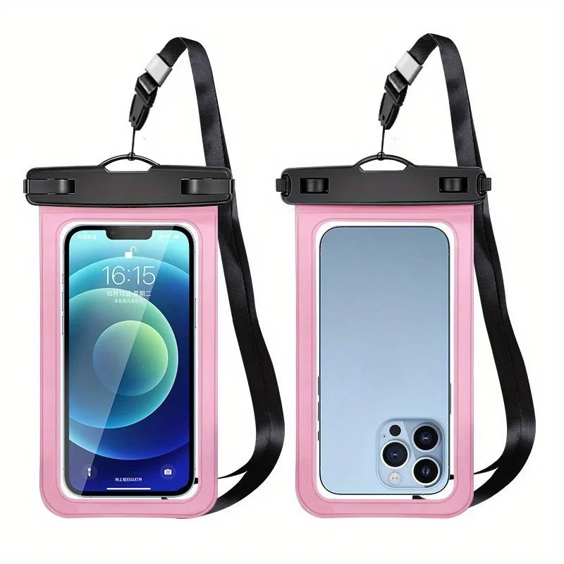 Mobile & Tablet 4 pieces blue and pink PVC