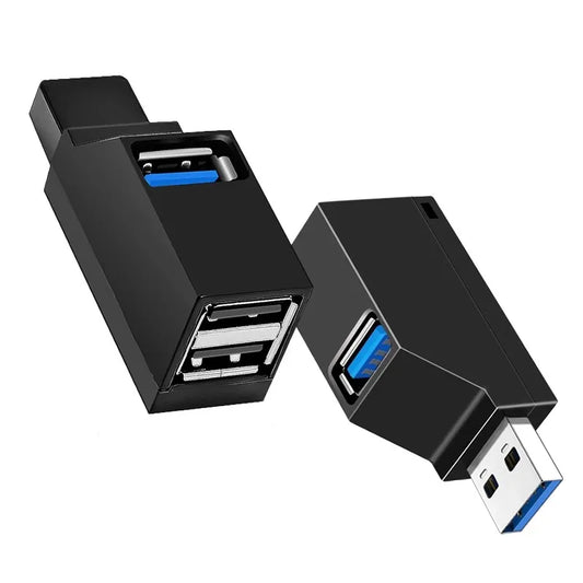 JUMPEAK Mini 3 Port USB Hub High Speed USB 3.0 Splitter Multi-port Plug and Play For PC Laptop Macbook Keyboard Mouse Hard Drive