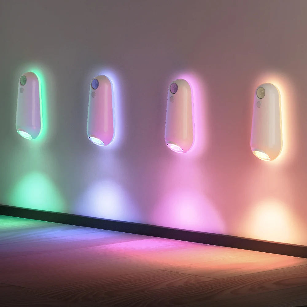 Aptus Praxis LumiBowl | 8-Color Motion-Activated Toilet Light