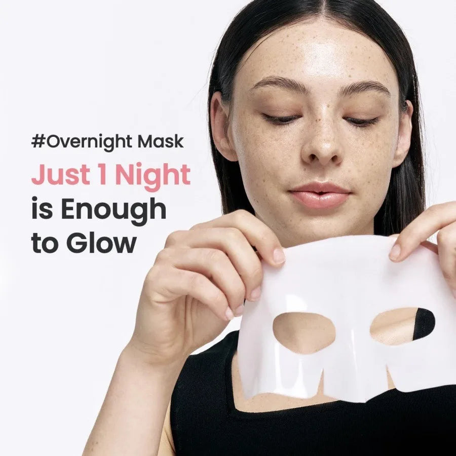 Bio Collagen Deep Hydrating Face Mask – Overnight Pore-Minimizing Treatment for Anti-Aging, Wrinkle Reduction & Skin Brightening (1/4/10 Pack Options)