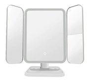 Tri-fold Glow View LED Desktop Makeup Mirror Plugin models USB