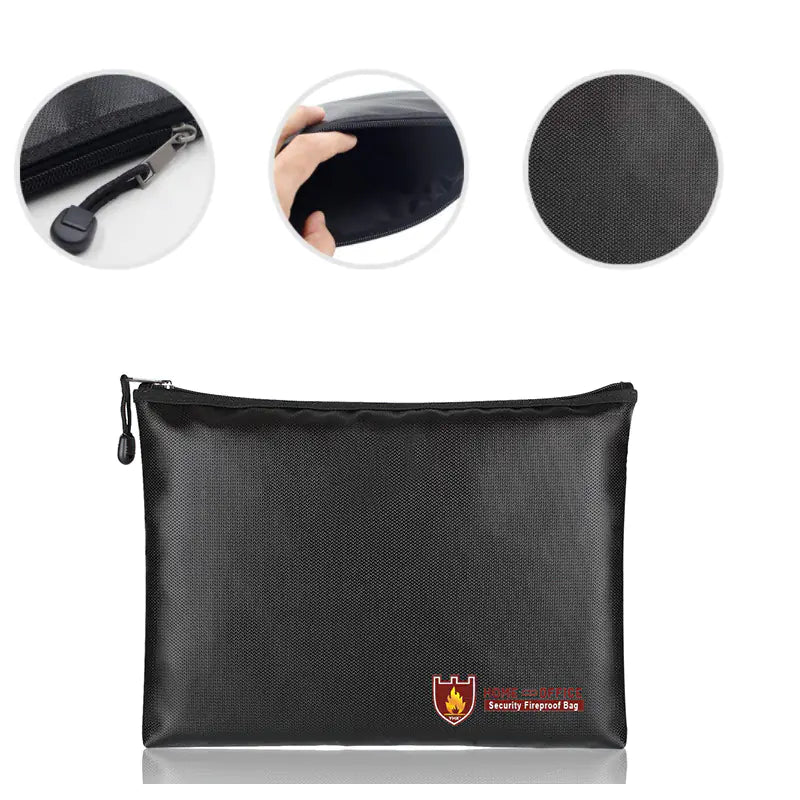 Document Storage Bag for Secure Receipt Organization