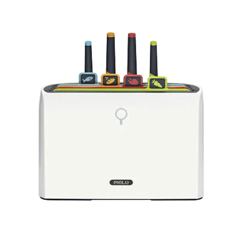 Smart Cutting Board and Knife Sterilizer Set Multi-Color