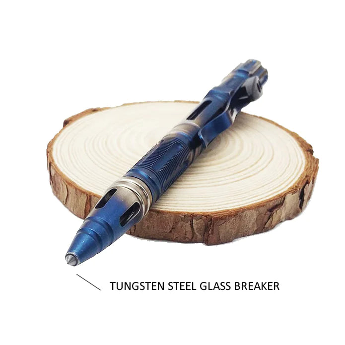 Tactical Multi-Function Outdoor Pen with Tungsten Tip