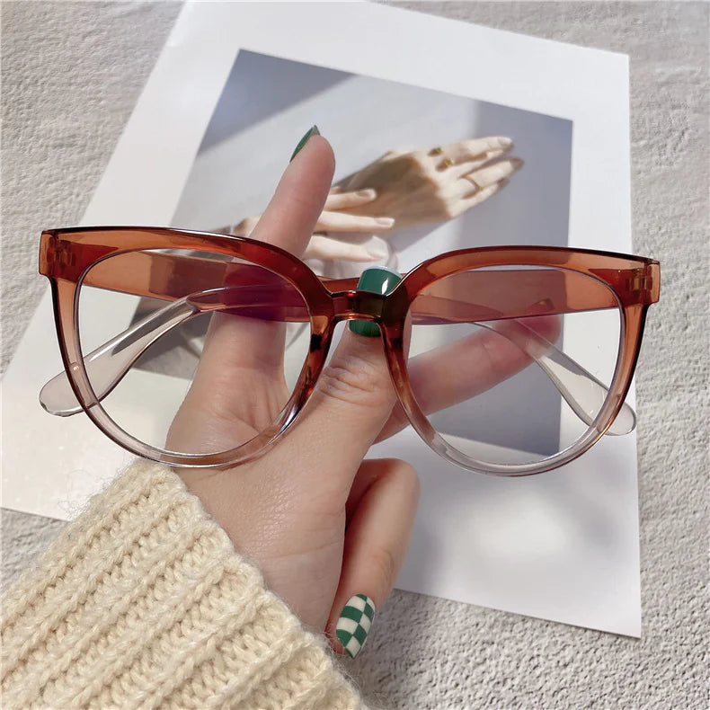 Round Frame Anti-Blue Light Glasses