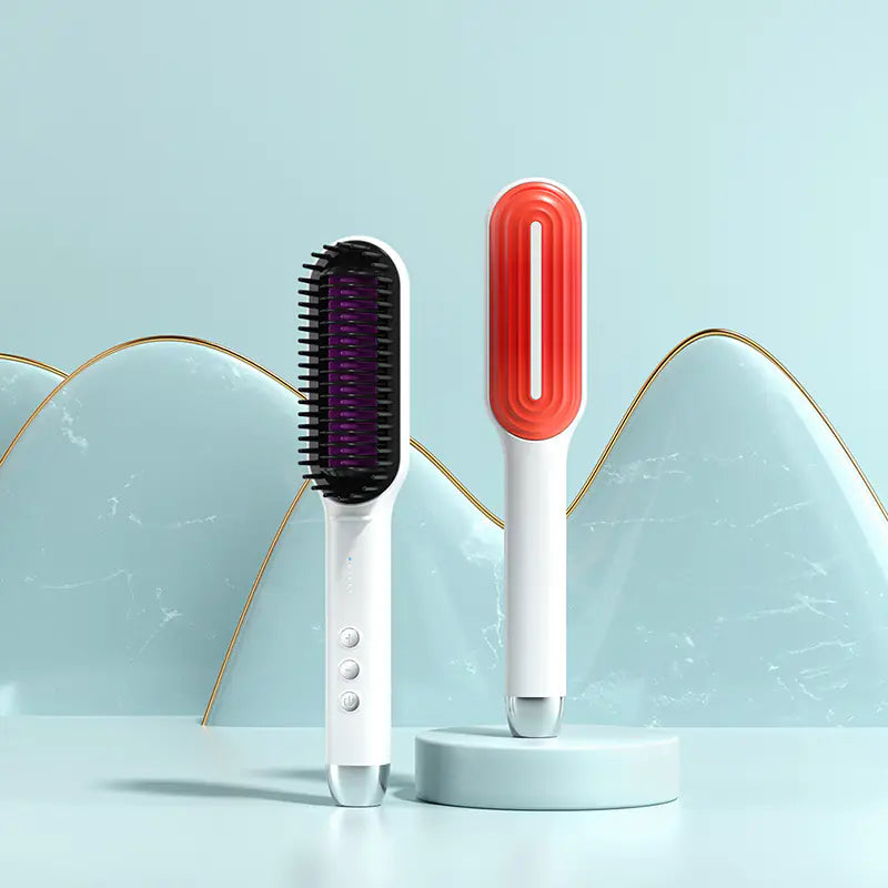 Aptus Praxis 2-in-1 Ionic Hair Straightening Brush & Curler