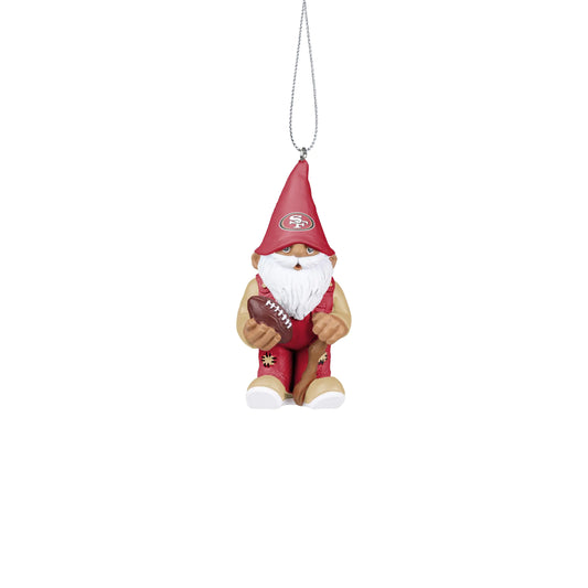 San Francisco 49ers 3.5″ Resin Gnome Ornament San Francisco 49ers