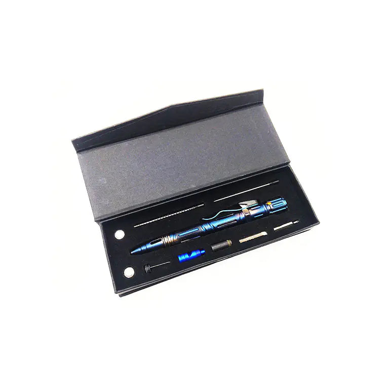 Tactical Multi-Function Outdoor Pen with Tungsten Tip