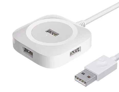 USB 3.0 Multi-Port Hub Adapter for PC (4 Ports) White USB2.0(0.2 m)