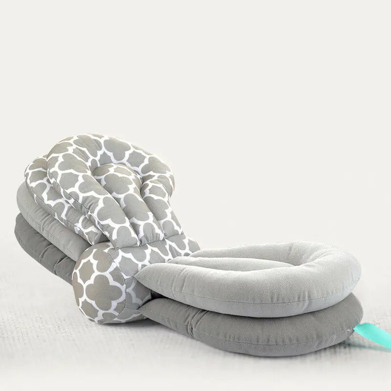 Aptus Praxis Innovative & Versatile Nursing Pillow - Ergonomic Support for Breastfeeding & Tummy Time