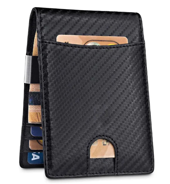 Men’s RFID Safe Swipe Leather Wallet