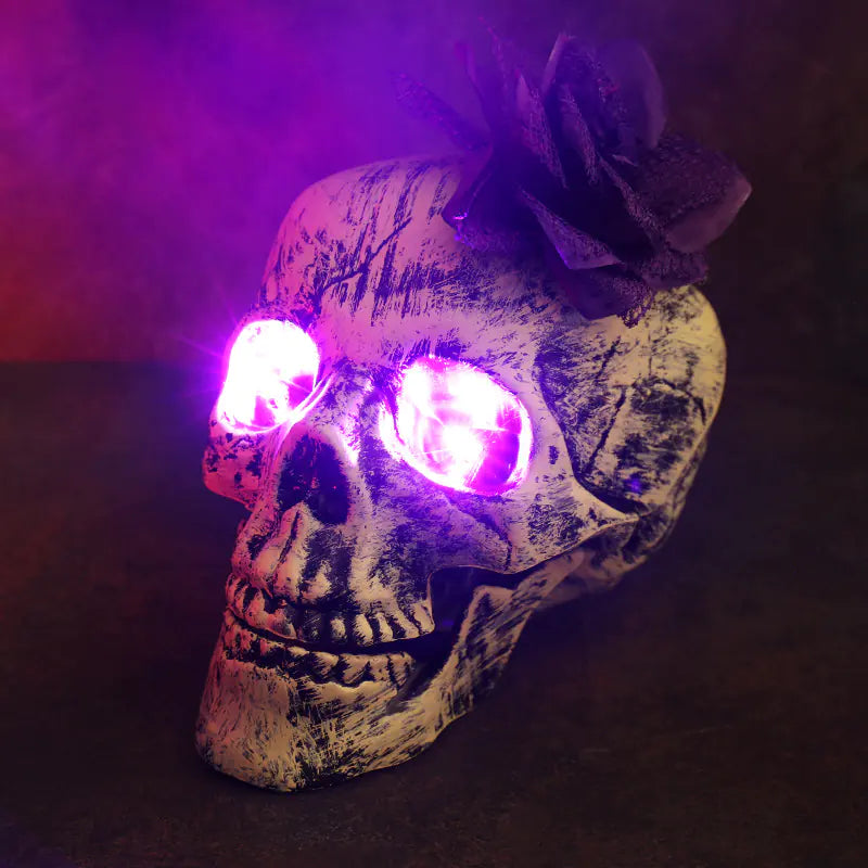 Decor Single head flower purple