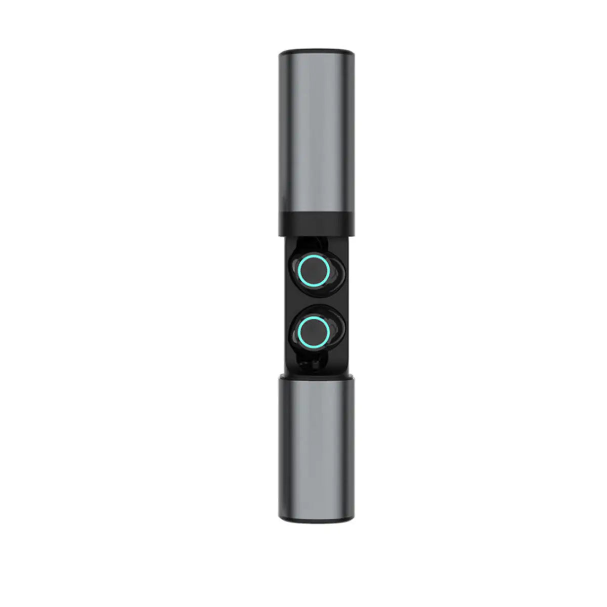 True Twin 2 In 1 Wireless Headphones With Phone Charger BERRY BLACK