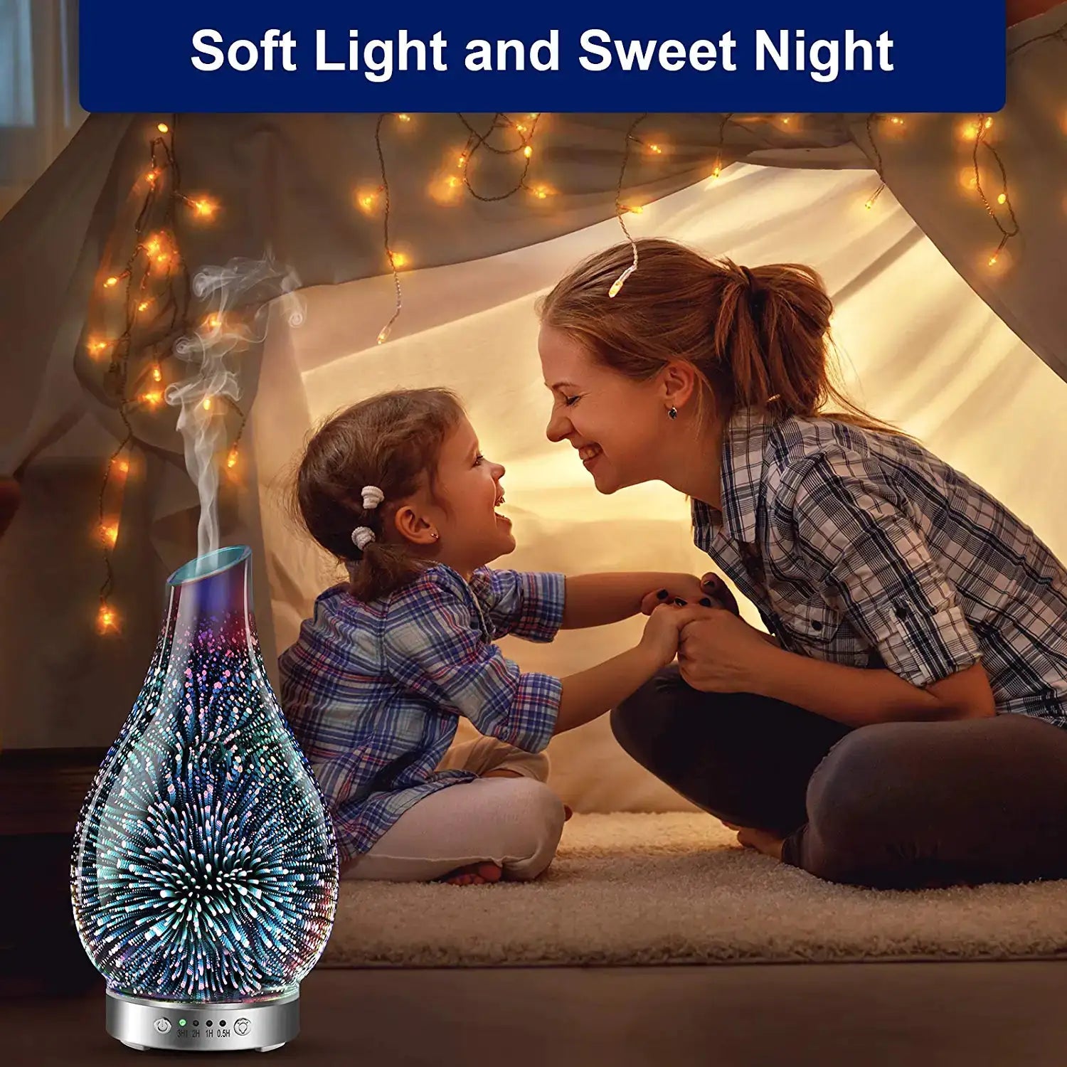 Aptus Praxis 3D Glass LED Aromatherapy Diffuser