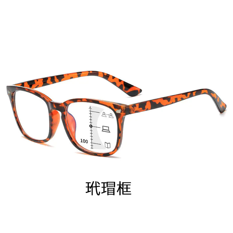 Progressive Multifocal Blue Light Blocking Glasses