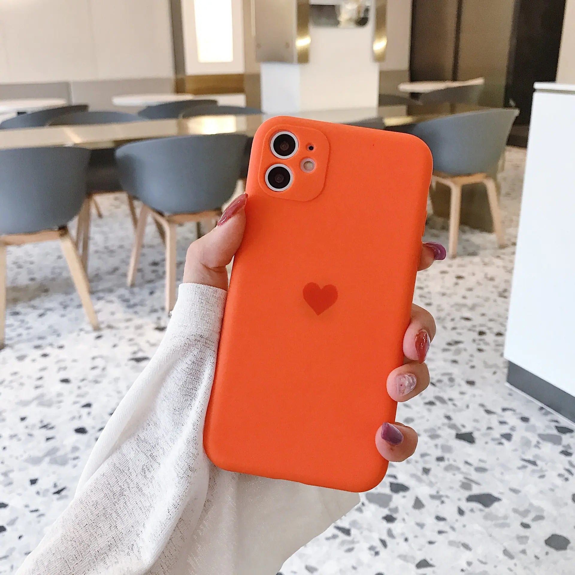 Mobile & Tablet Orange iphoneX XS