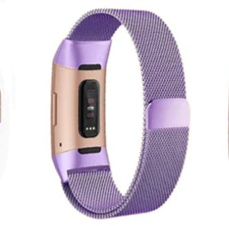 Aptus Praxis Stainless Steel Milanese Loop for Fitbit Charge 3