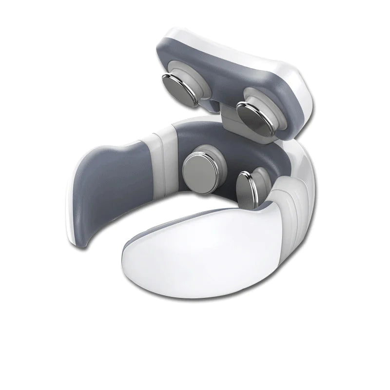 Multifunctional cervical massager White Four Heads