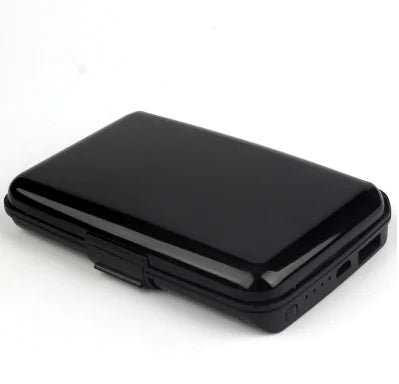 Aptus Praxis Smart RFID-Blocking Power Wallet: Secure & Charged