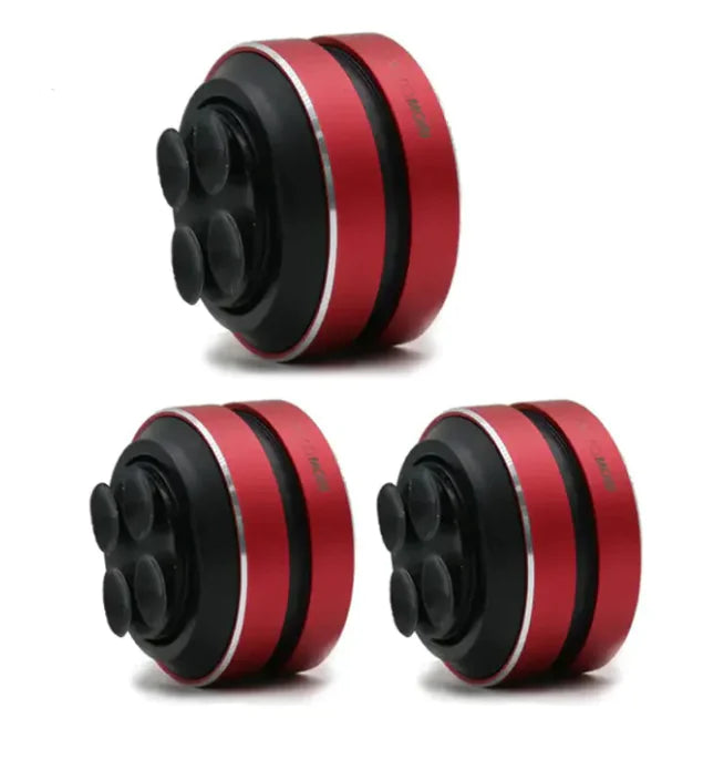 Compact Wireless Bluetooth Speaker Red 3PCs